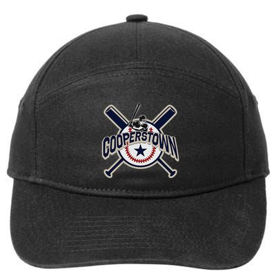 Cooperstown New York Baseball Game Family Vacation 7-Panel Snapback Hat