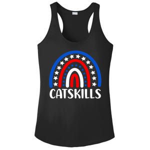 Catskills New York Gift I Love Catskills New Usa Gift Ladies PosiCharge Competitor Racerback Tank