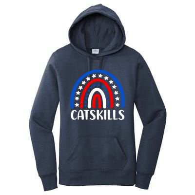 Catskills New York Gift I Love Catskills New Usa Gift Women's Pullover Hoodie