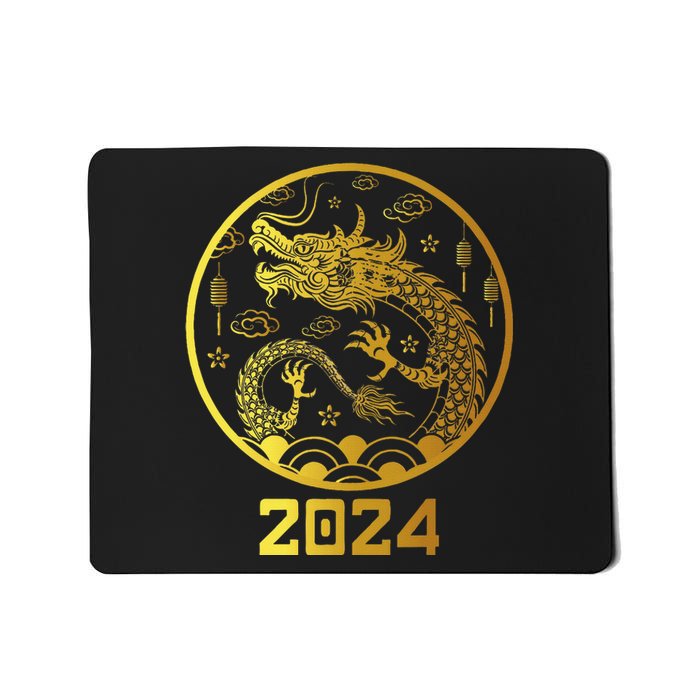 Chinese New Year 2024 Year Of The Dragon Mousepad