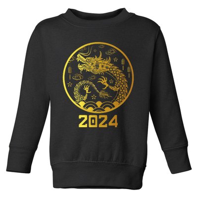 Chinese New Year 2024 Year Of The Dragon Toddler Sweatshirt