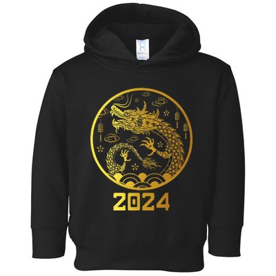 Chinese New Year 2024 Year Of The Dragon Toddler Hoodie