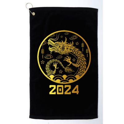 Chinese New Year 2024 Year Of The Dragon Platinum Collection Golf Towel