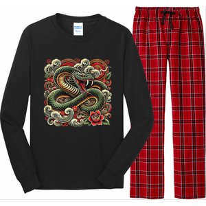 Chinese New Year 2025 Year Of The Snake Long Sleeve Pajama Set