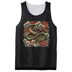 Chinese New Year 2025 Year Of The Snake Mesh Reversible Basketball Jersey Tank