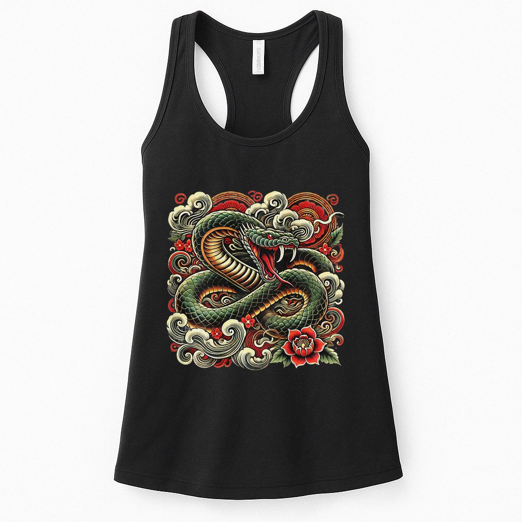 Chinese New Year 2025 Year Of The Snake Womens Tank Top