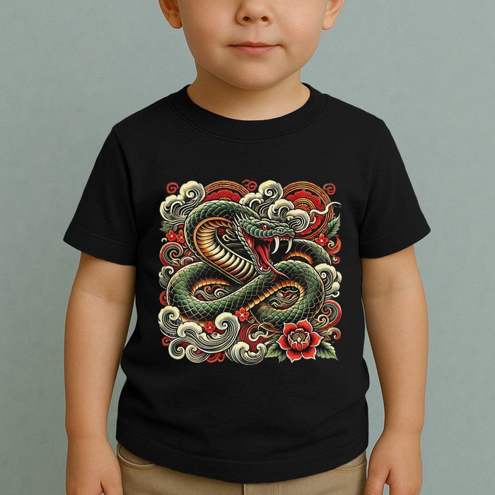 Chinese New Year 2025 Year Of The Snake Toddler T-Shirt