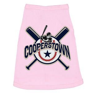 Cooperstown New York Baseball Game Family Vacation Doggie Tank