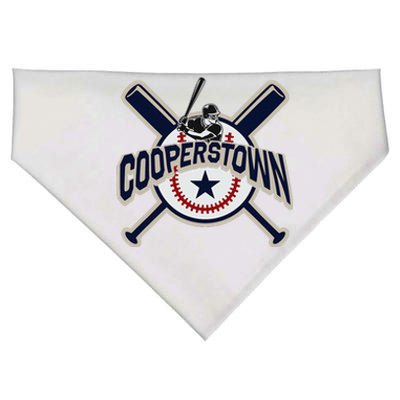 Cooperstown New York Baseball Game Family Vacation USA-Made Doggie Bandana