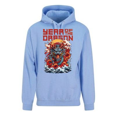 Chinese New Year 2024 Year Of The Dragon Lunar New Year 2024 Unisex Surf Hoodie