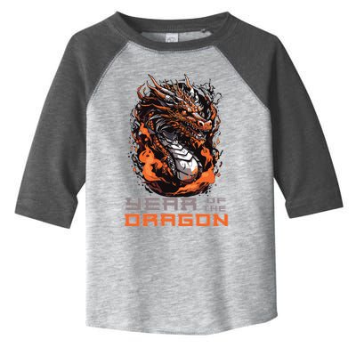 Chinese New Year 2024 Year Of The Dragon Lunar New Year 2024 Toddler Fine Jersey T-Shirt