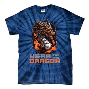 Chinese New Year 2024 Year Of The Dragon Lunar New Year 2024 Tie-Dye T-Shirt