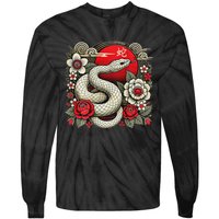 Chinese New Year 2025 Year Of The Snake Tie-Dye Long Sleeve Shirt