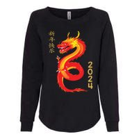 Chinese New Year 2024 Year Of The Dragon Lunar New Year 2024 Womens California Wash Sweatshirt