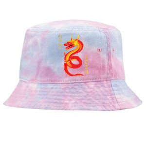 Chinese New Year 2024 Year Of The Dragon Lunar New Year 2024 Tie-Dyed Bucket Hat