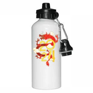 Chinese New Year 2024 Year Of The Dragon Lunar New Year 2024 Aluminum Water Bottle