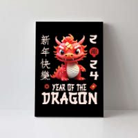 Chinese New Year 2024 For Dragon Happy New Year Canvas