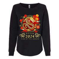 Chinese New Year 2024 Year Of The Dragon Happy New Year 2024 Womens California Wash Sweatshirt