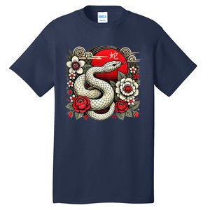 Chinese New Year 2025 Year Of The Snake (On Back) Tall T-Shirt