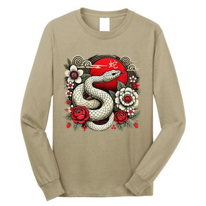 Chinese New Year 2025 Year Of The Snake (On Back) Long Sleeve Shirt