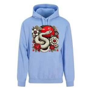 Chinese New Year 2025 Year Of The Snake (On Back) Unisex Surf Hoodie