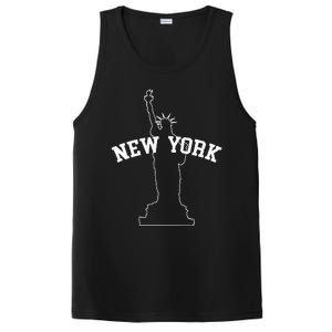 Cool New York City Statue Of Liberty  PosiCharge Competitor Tank