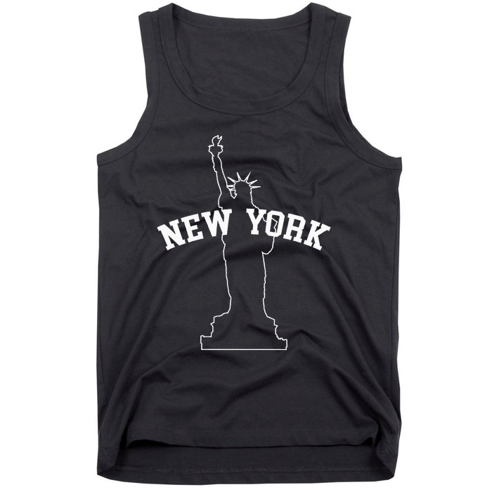 Cool New York City Statue Of Liberty  Tank Top