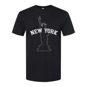 Cool New York City Statue Of Liberty  Softstyle CVC T-Shirt