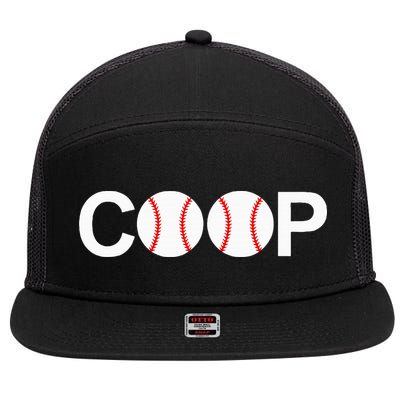 Cooperstown New York Coop Baseball Ny Athletic 7 Panel Mesh Trucker Snapback Hat