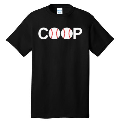 Cooperstown New York Coop Baseball Ny Athletic Tall T-Shirt