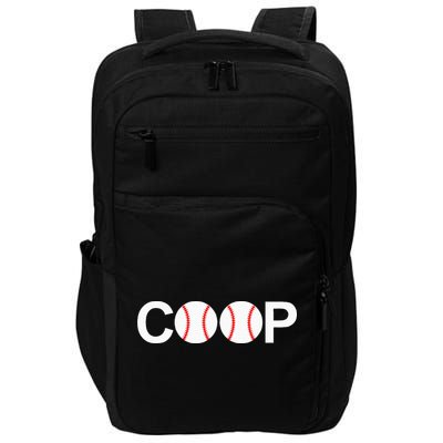 Cooperstown New York Coop Baseball Ny Athletic Impact Tech Backpack
