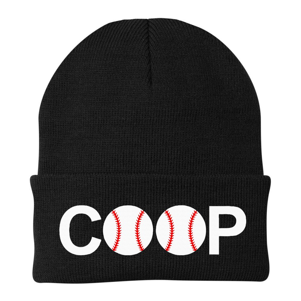Cooperstown New York Coop Baseball Ny Athletic Beanie