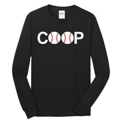 Cooperstown New York Coop Baseball Ny Athletic Tall Long Sleeve T-Shirt