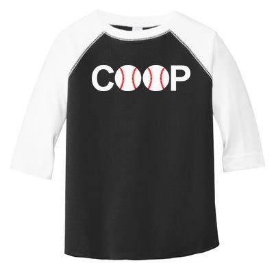 Cooperstown New York Coop Baseball Ny Athletic Toddler Fine Jersey T-Shirt
