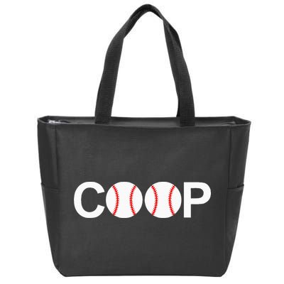 Cooperstown New York Coop Baseball Ny Athletic Zip Tote Bag