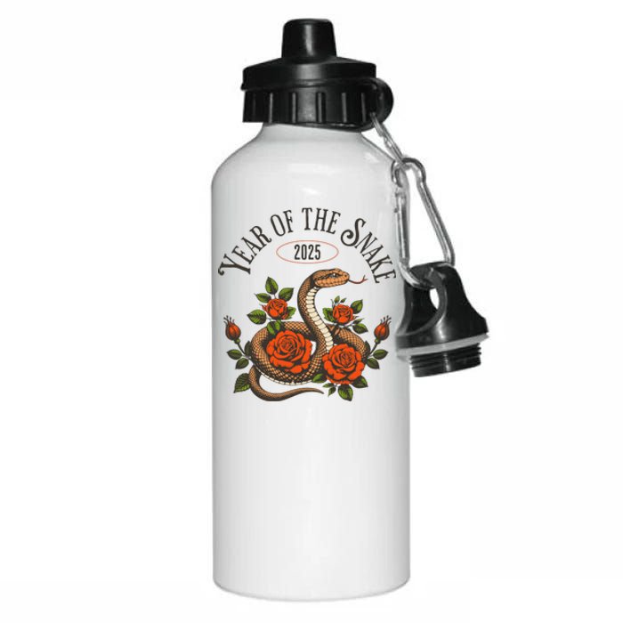 Chinese New Year Of The Snake 2025 Aluminum Water Bottle