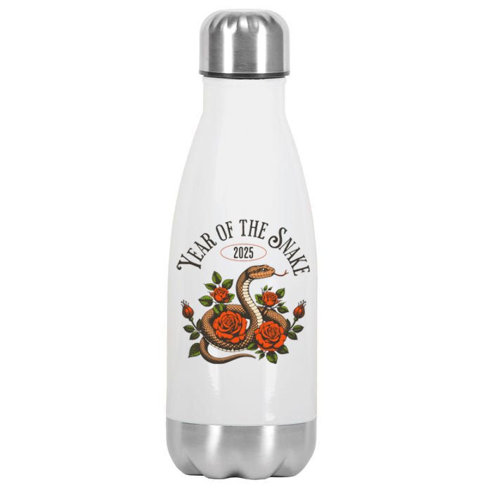 Chinese New Year Of The Snake 2025 Stainless Steel Insulated Water Bottle