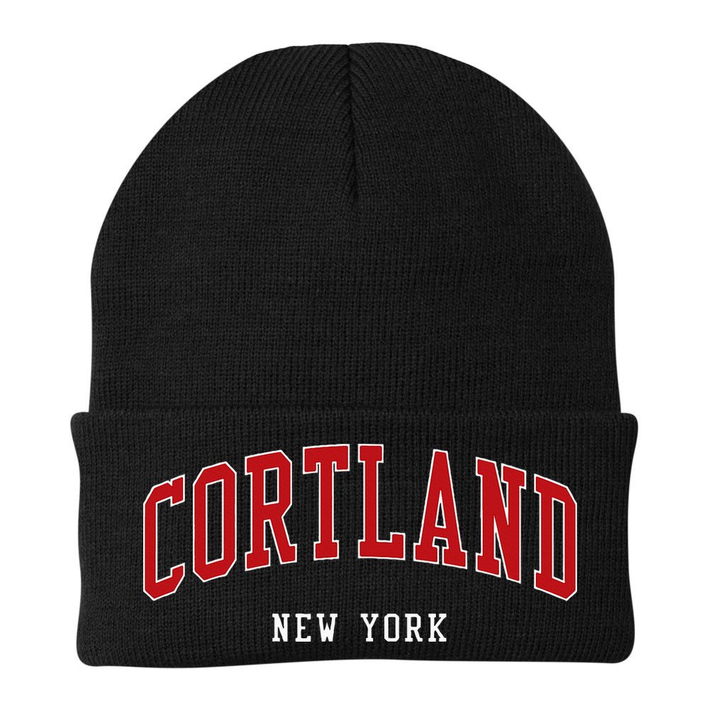 Cortland New York Varsity Sports Style Beanie