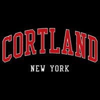 Cortland New York Varsity Sports Style Tank Top