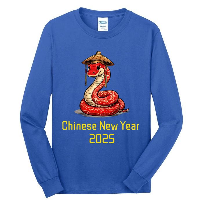 Chinese New Year 2025 Group Family Matching Tall Long Sleeve T-Shirt