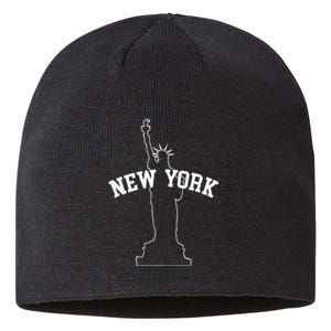 Cool New York City Statue Of Liberty  New York City Sustainable Beanie