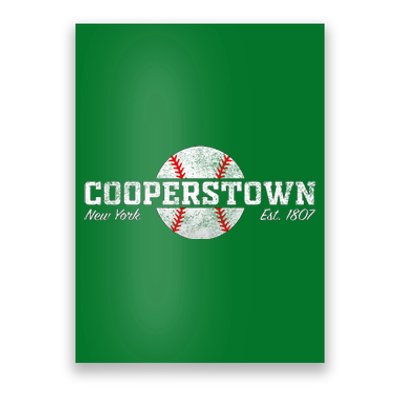 Cooperstown New York Poster