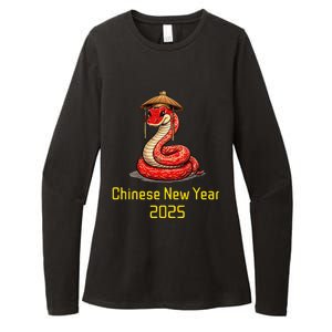 Chinese New Year 2025 Group Family Matching Womens CVC Long Sleeve Shirt