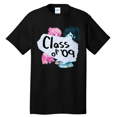 Class Of 09 Color Girl Tall T-Shirt