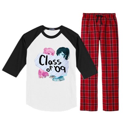 Class Of 09 Color Girl Raglan Sleeve Pajama Set