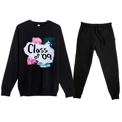 Class Of 09 Color Girl Premium Crewneck Sweatsuit Set