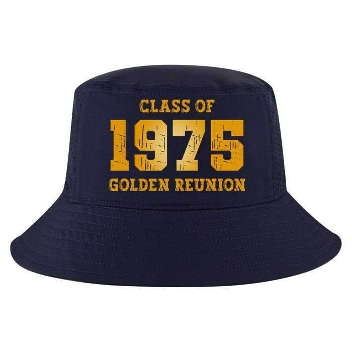 Class Of 1975 50th Golden Reunion 75 Grad  Cool Comfort Performance Bucket Hat