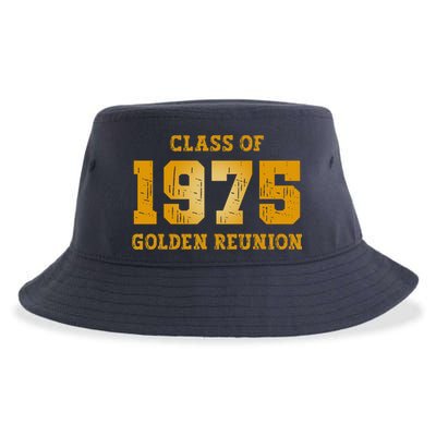 Class Of 1975 50th Golden Reunion 75 Grad  Sustainable Bucket Hat