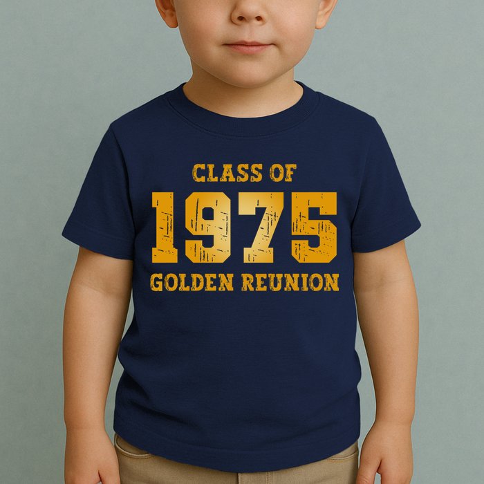 Class Of 1975 50th Golden Reunion 75 Grad  Toddler T-Shirt