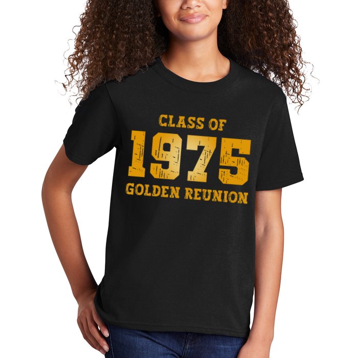 Class Of 1975 50th Golden Reunion 75 Grad  Kids T-Shirt